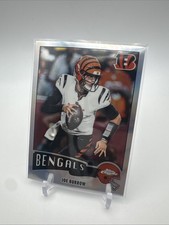 2025 Topps Chrome Football NFL Joe Burrow Refractor- 1975 Throwback #7 Bengals