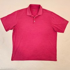 Walter Hagen Golf Polo Mens 2XL Pink Performance Shirt Good Condition Read