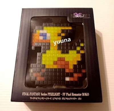 Final Fantasy Pixelite Remaster FF Boko Chocobo Figure Pixel Art New