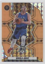 2021 Panini Mosaic All-NBA Fluorescent Orange Prizm /25 Nikola Jokic Jokić 04cw