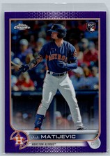 J.J. Matijevic 2022 Topps Chrome Update Prle Houston Astros #USC190