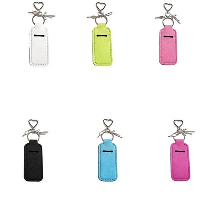 Portable Small Lipstick Bag Keychain In Trendy Color For Daily Use Items