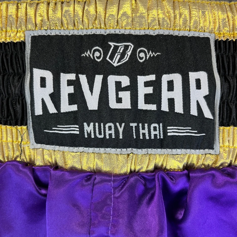 Pantalones Cortos de Boxeo Revgear Muay Thai Talla S Poliéster Sparring MMA Deporte Lucha Foto 2 de 4