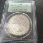 1881-S Morgan Silver Dollar PCGS-MS64 Green Label