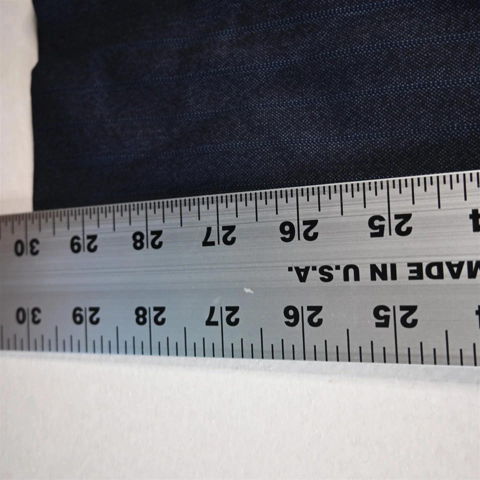 Pantalones para hombre Jos A Bank 36x30 azul a rayas 100 % lana reserva frente plano Foto 4 de 4