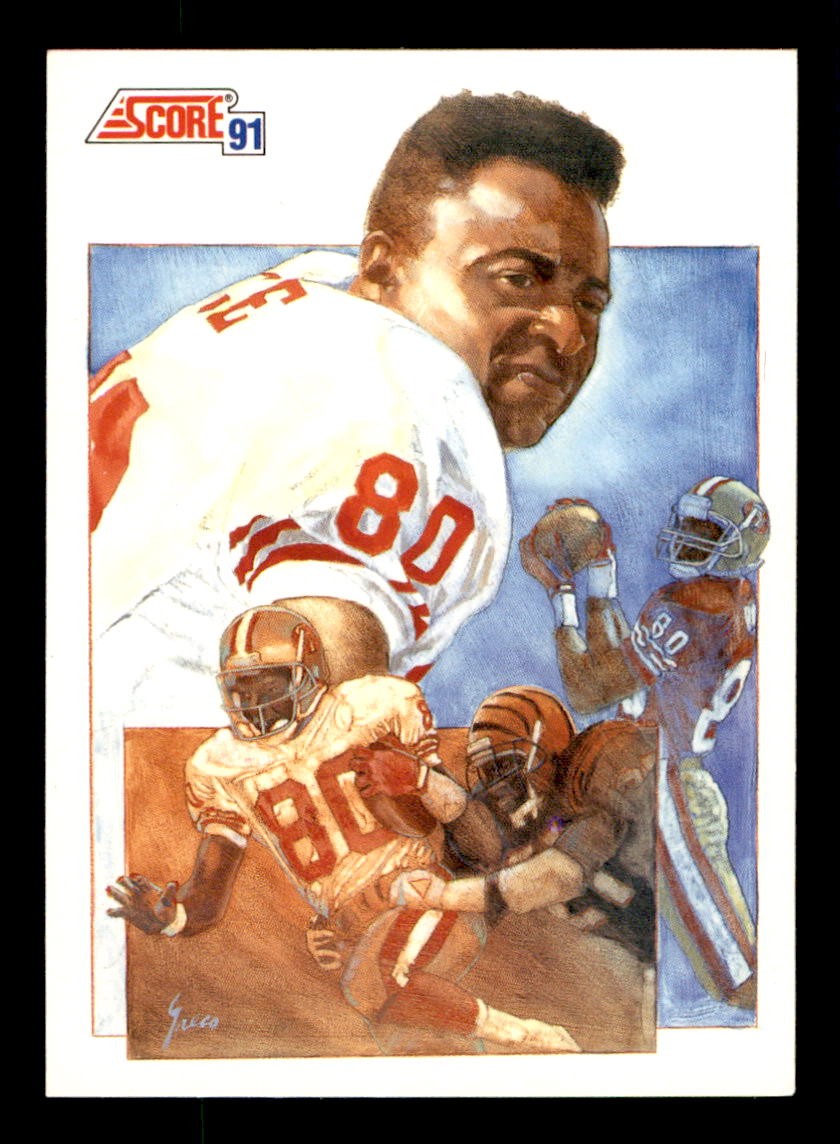 1991 Score #665 Jerry Rice