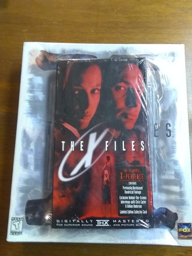 The X Files Gioco PC CD Rom Con VHS Nuovo Vecchio Stock 1998 prezzo ebay