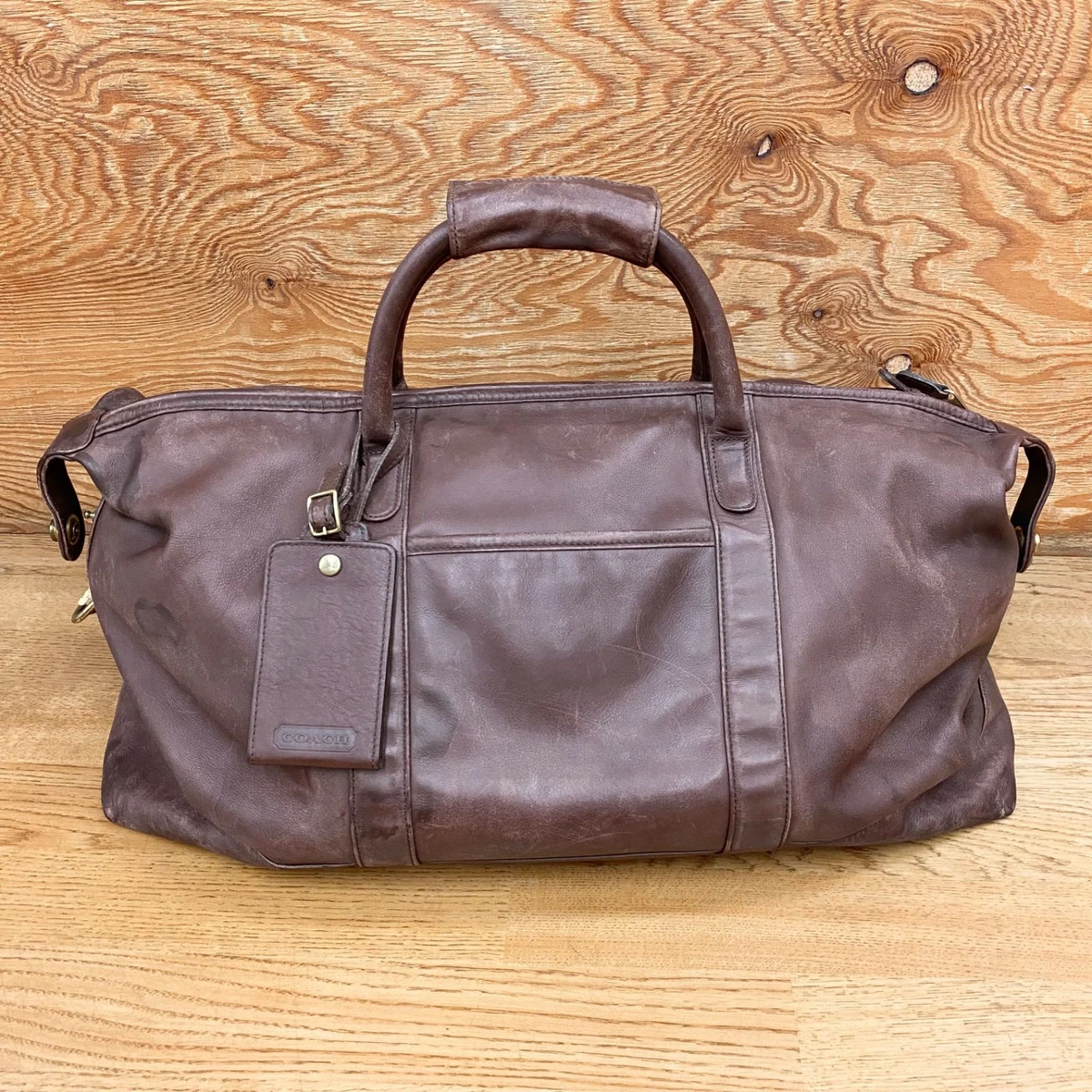 Coach Leather Duffle/Gym Bags for Men for sale | eBay