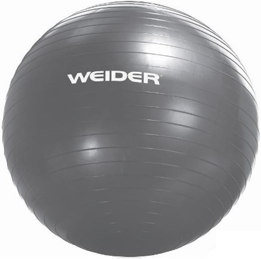 Weider Fitness Exercise Ball 65cm w/ air pump Yoga Pilates pregnancy stretching