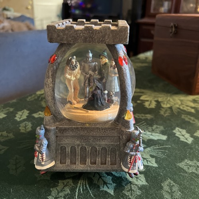 #ad Wizard Of Oz Wicked Witch Westland Castle Music Water Globe Plays READ $42.50