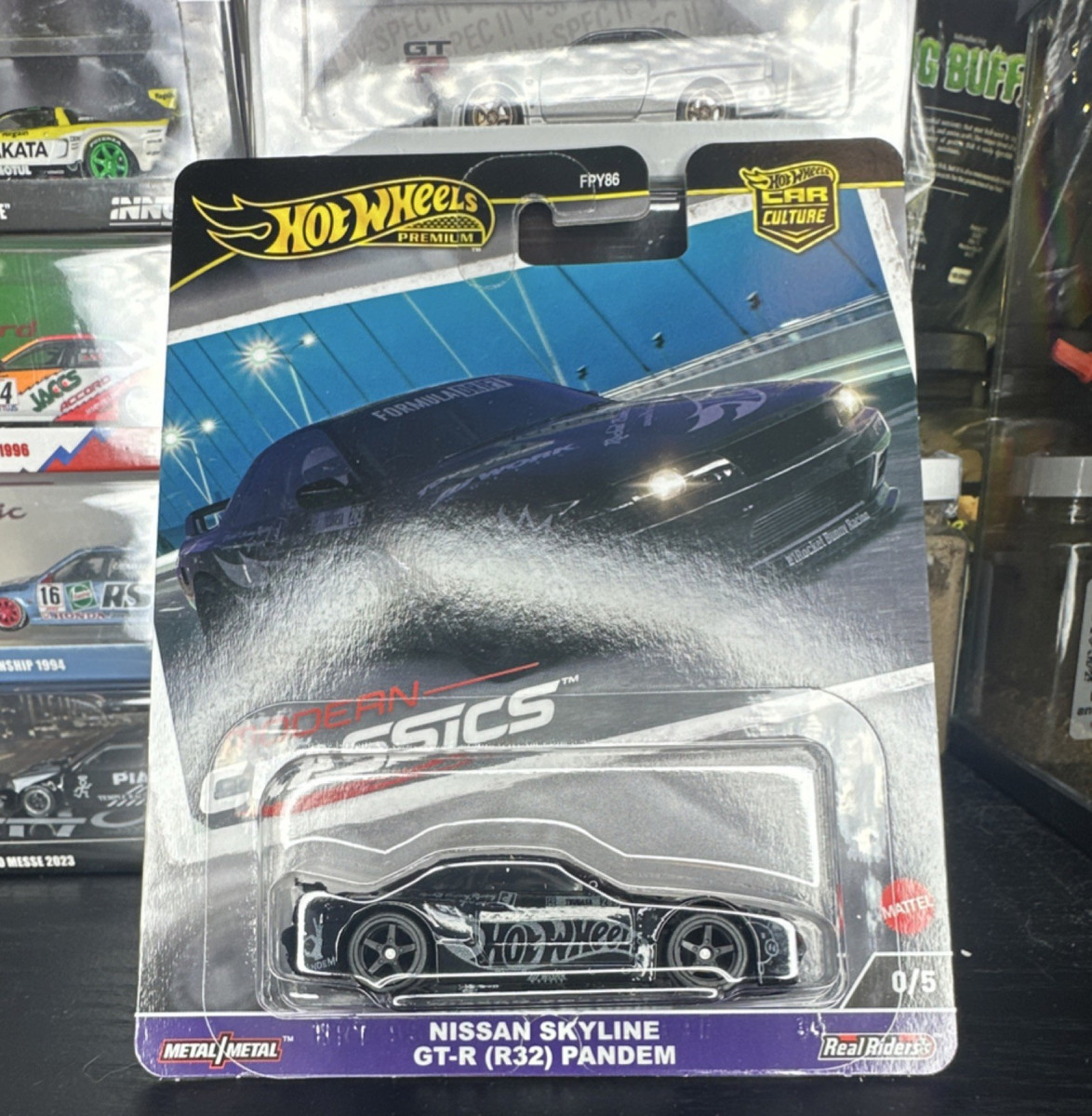 Hot Wheels Nissan Skyline GT-R (R32) Pandem Car Culture Modern