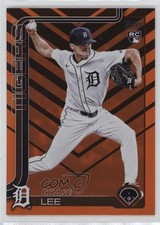 2025 Topps Update Holiday Orange & Black Foil Chase Lee #US167 1p1k