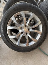 Set Of 4 Dodge Alloy Wheels W Tires Ready To Roll