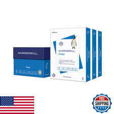 Hammermill Printer Paper 20 Lb Copy Paper 8.5 X 11-3 Ream 1500 Sheets - 92