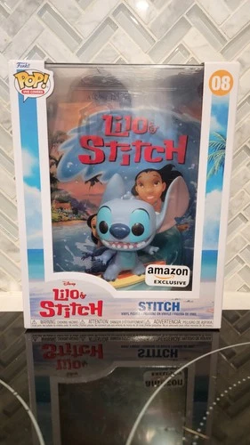 Funko Pop Disney VHS Covers #08 Stitch Amazon  exclusive