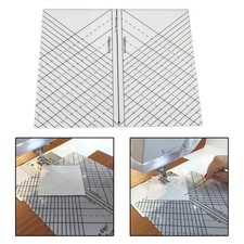Sew Straight Ruler Shapes Measurement Dressmaker Tool for Quilting Pathcwork