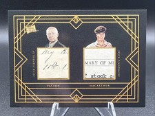 2026 Pieces of the Past Wartime Patton MacArthur Dual Relic #78