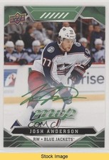 2019-20 Upper Deck MVP Green Script Josh Anderson #154 READ eg1