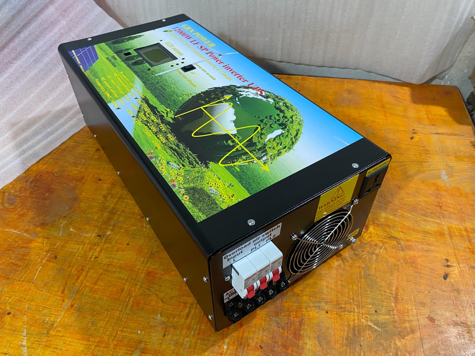 12000W LF Split Phase Pure Sine Wave Power Inverter dc24v/ac 110V/220V/Charger