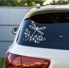 Dragonfly Vinyl Decal Sticker Permanent Decal For Car Windows Waterproof