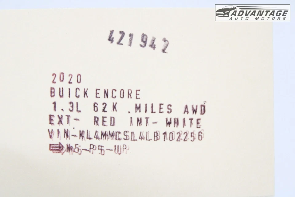 Buick Encore GX 2020-2025 capó delantero liberación abridor mango OEM Foto 4 de 4