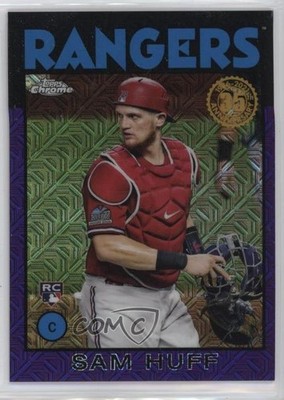 2021 Topps Purple /75 Sam Huff #86TC-27 Rookie RC 11cz