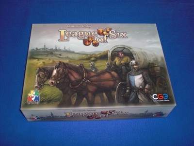 League Of Six - englisch - unbespielt - CGE 2008 Czech Games Edition Brettspiel