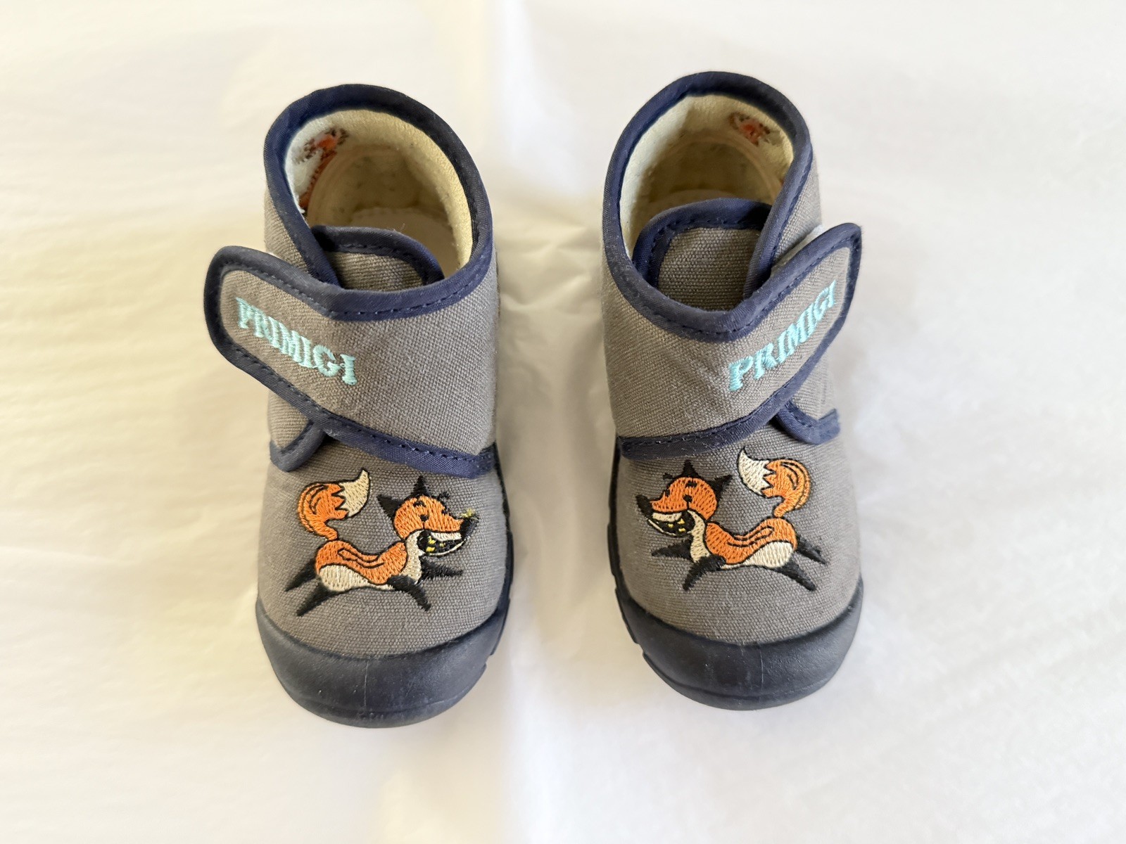 Primigi Shoe Bootie Toddler - Brown with cartoon fox Size 22/ US Size 6