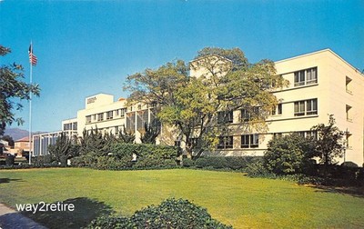 Postcard CA Glendale Community Hospital Family Medical Center California 1950s