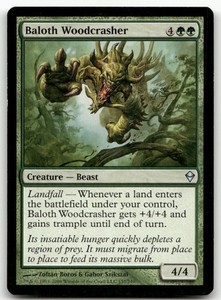 Baloth Woodcrasher 157/249 Zendikar