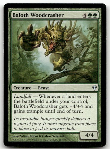 Baloth Woodcrasher 157/249 Zendikar