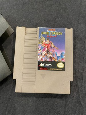 Double Dragon II: The Revenge (NES, 1990) tested working with sleeve