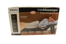 HoMedics Mat Full Body Massager With Heat 5 Powerful Motors 2x Exc. Condi.  for sale online