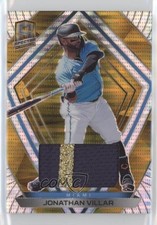2020 Panini Chronicles Spectra Gold Prizm Swatches 8/10 Jonathan Villar #60 lz7