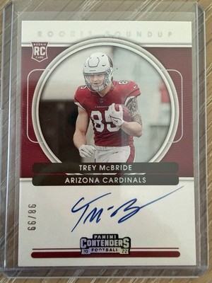 2022 Contenders Rookie Roundup Trey McBride RC Auto /99