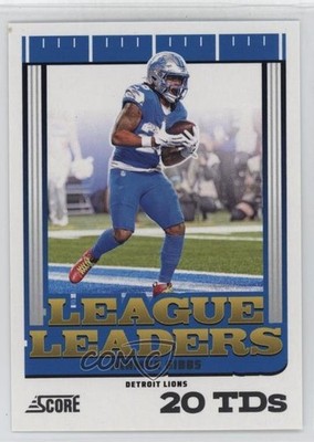 2025 Score League Leaders Jahmyr Gibbs #5 1s0w