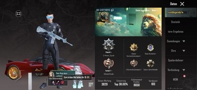 PUBG Mobile Acc Level 89 S4