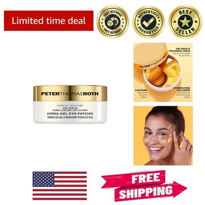 Lavender Scented Luxury Eye Patches with 24K Gold - Reduce Puffiness & Wrinkles