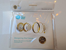 2017 UK One Pound (£1) Nations of the Crown Brilliant Uncirculated Royal Mint