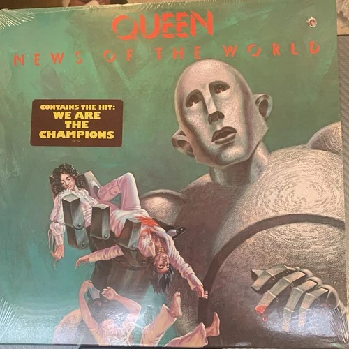 Queen News Of The World Vinyl 6E-112 LP RARE 1977 1st Pressing Plz READ* SEALED*