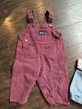 Vintage Oshkosh Stripe Overalls