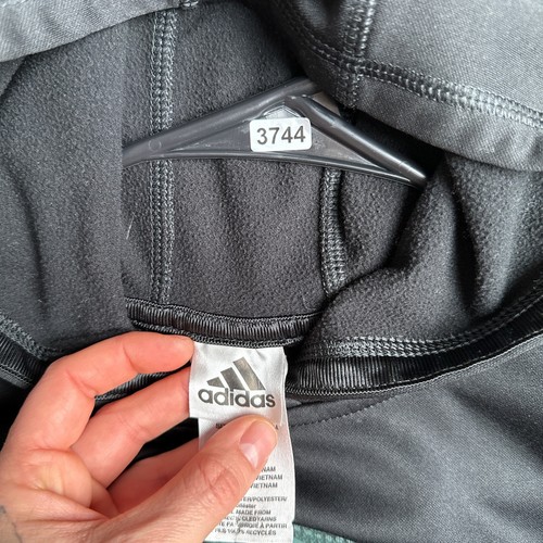 Adidas Hoodie Youth Size Medium Black Athletic Training Running Fitness 3744 - Picture 4 of 13