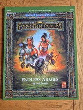 Advanced Dungeons and Dragons Module FMA-2 Endless Armies (Maztica)  New POD