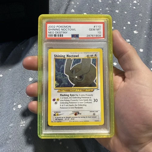 2002 Shining Noctowl  Neo Destiny 110/105 psa 10