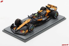 McLaren MCL38 McLaren No.4 Winner Abu Dhabi GP 2024 Lando Norris in 1:43 scale