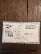 U.S. 1933 GRAF ZEPPELIN COVER MIAMI TO CHICAGO SCOTT #C-18