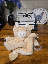 Dreamgro Giraffe Security Blanket Blankie Soft Plush Lovey Dream Gro Teether