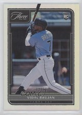 2022 Panini Three and Two Rookies Holo Silver 12/15 Vidal Brujan #134 10yr