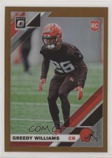 2019 Panini Donruss Optic Rookies Bronze Prizm Greedy Williams #122 0c6