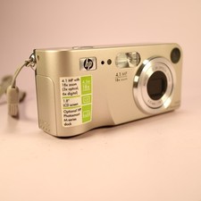 HP Digital Camera Photosmart M407 4.1MP Silver Tested
